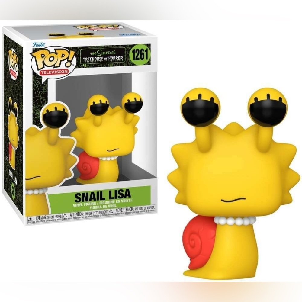 THE SIMPSONS POP! SNAIL LISA #1261